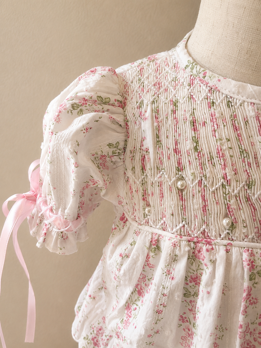RTS - Pink Meadow Diaper Set