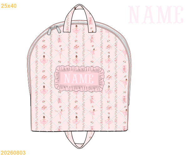 PO8 - Ballerina Luggage - Garment Bag - TAT: December