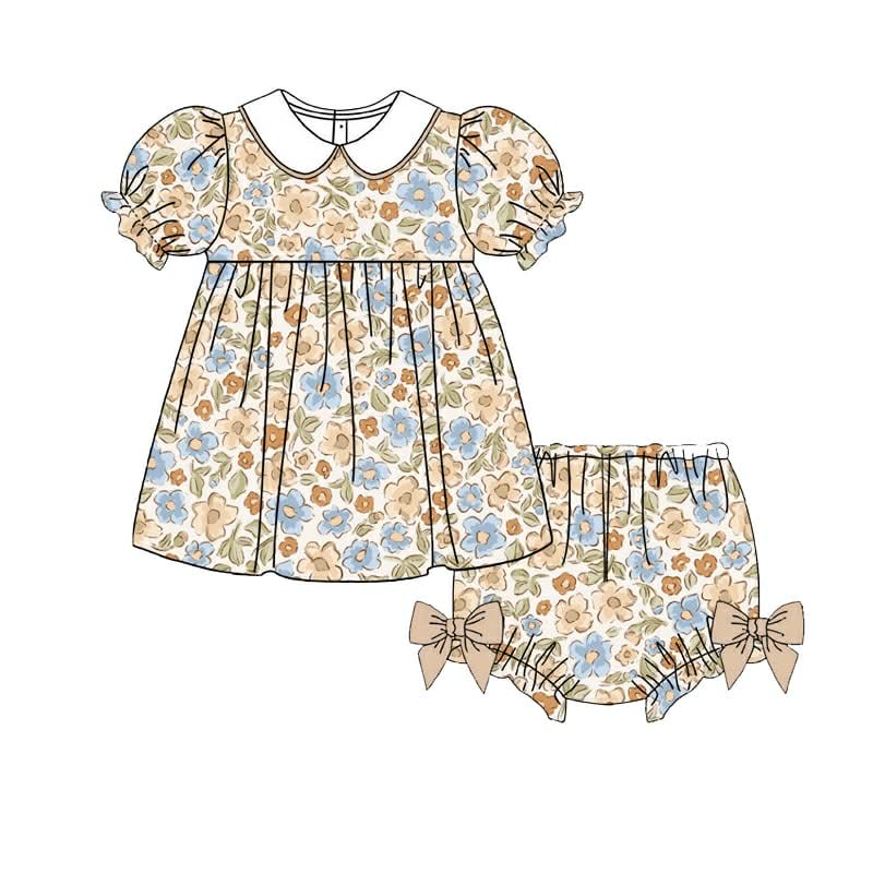 RTS - Autumn Meadow Bamboo Diaper Set