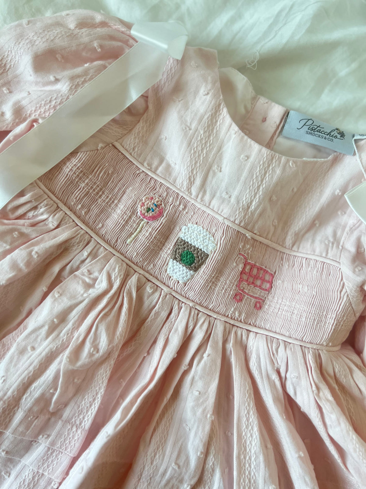 RTS - Pink Errands with Mom Diaper Set