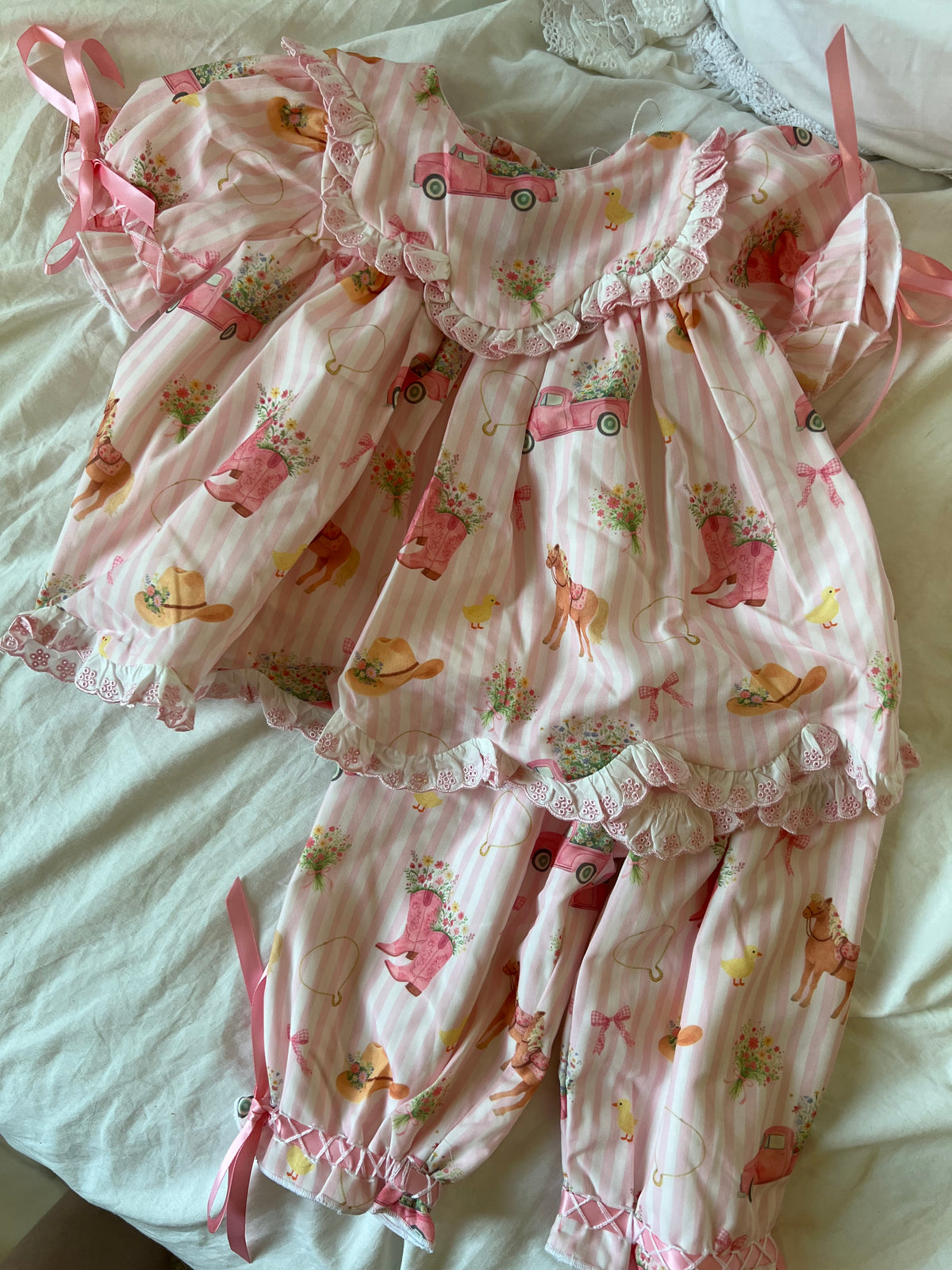 RTS - Wildflower Rodeo Pant Set