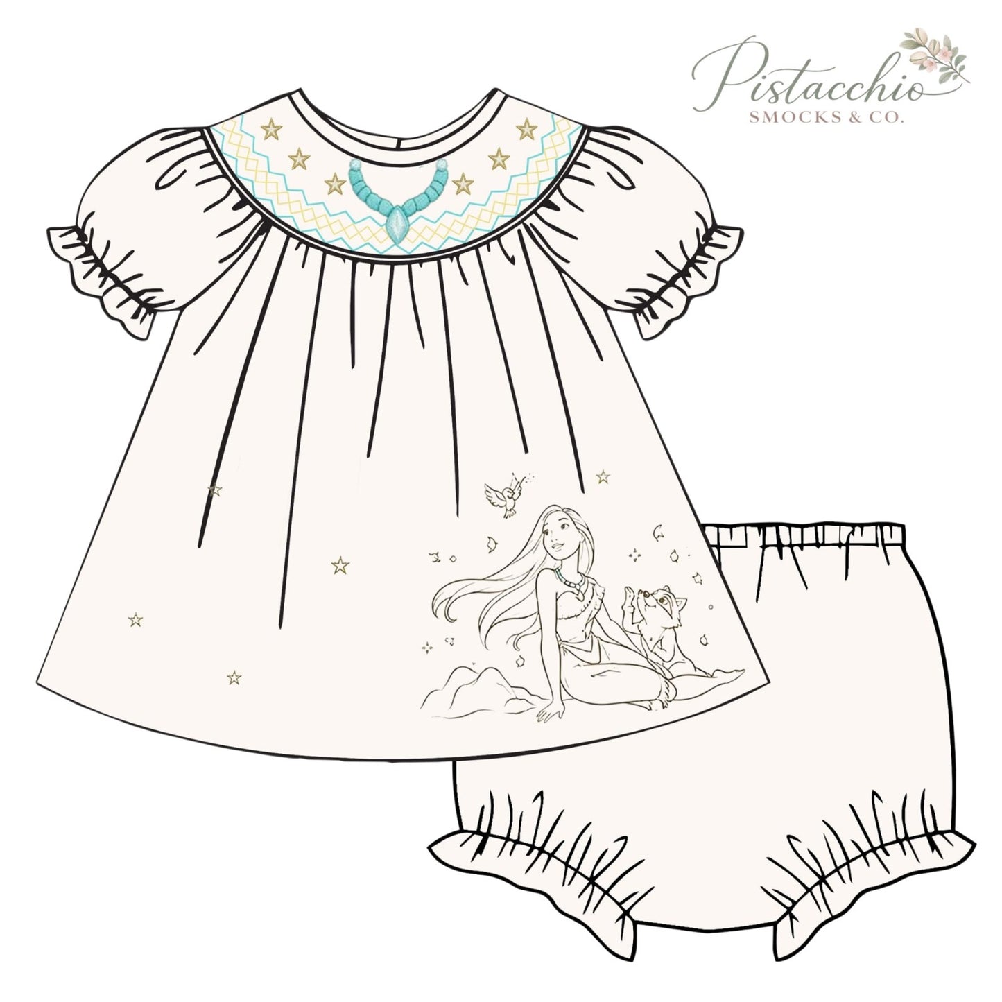 Free Spirit Princess Diaper Set - TAT NOV