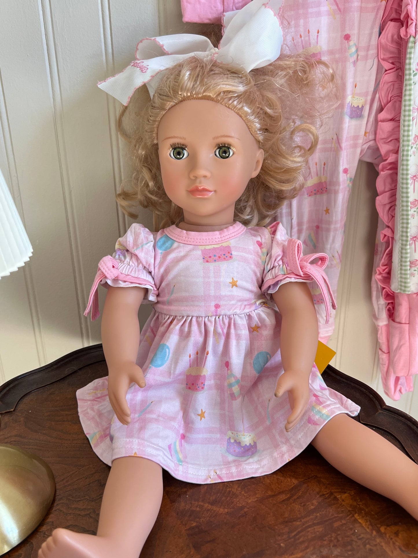 RTS - Doll matching Birthday Dress