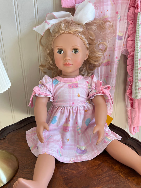 PO9 - Doll matching Birthday Dress Rerun - TAT: End of December
