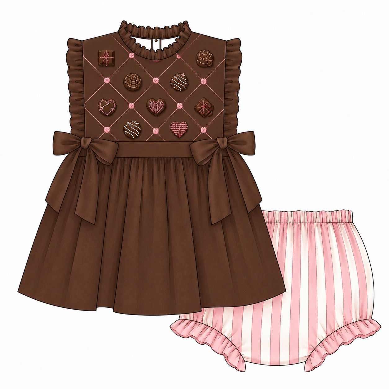 PO6 - Chocolate Diaper Set - TAT Nov